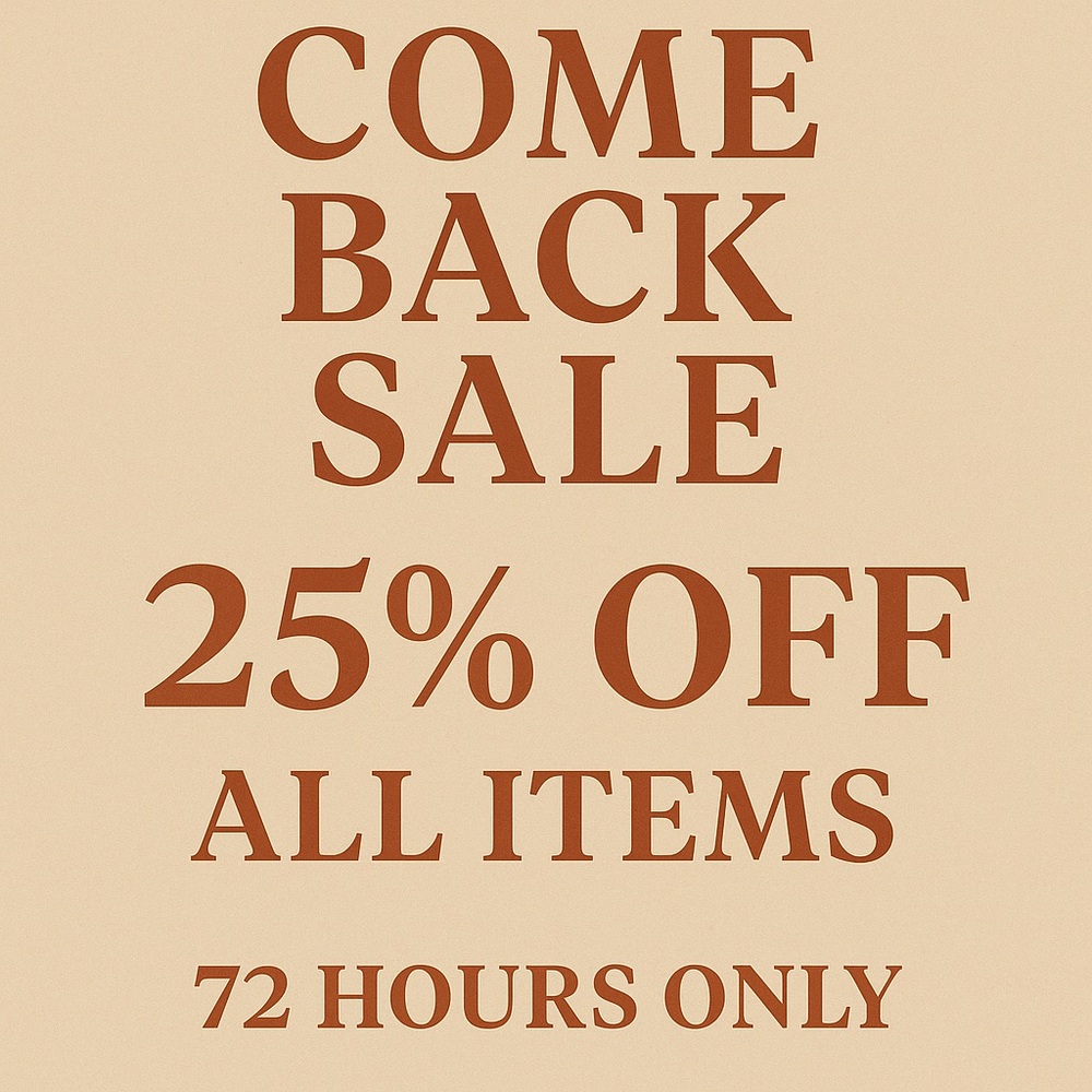 Sale Announcement Poster